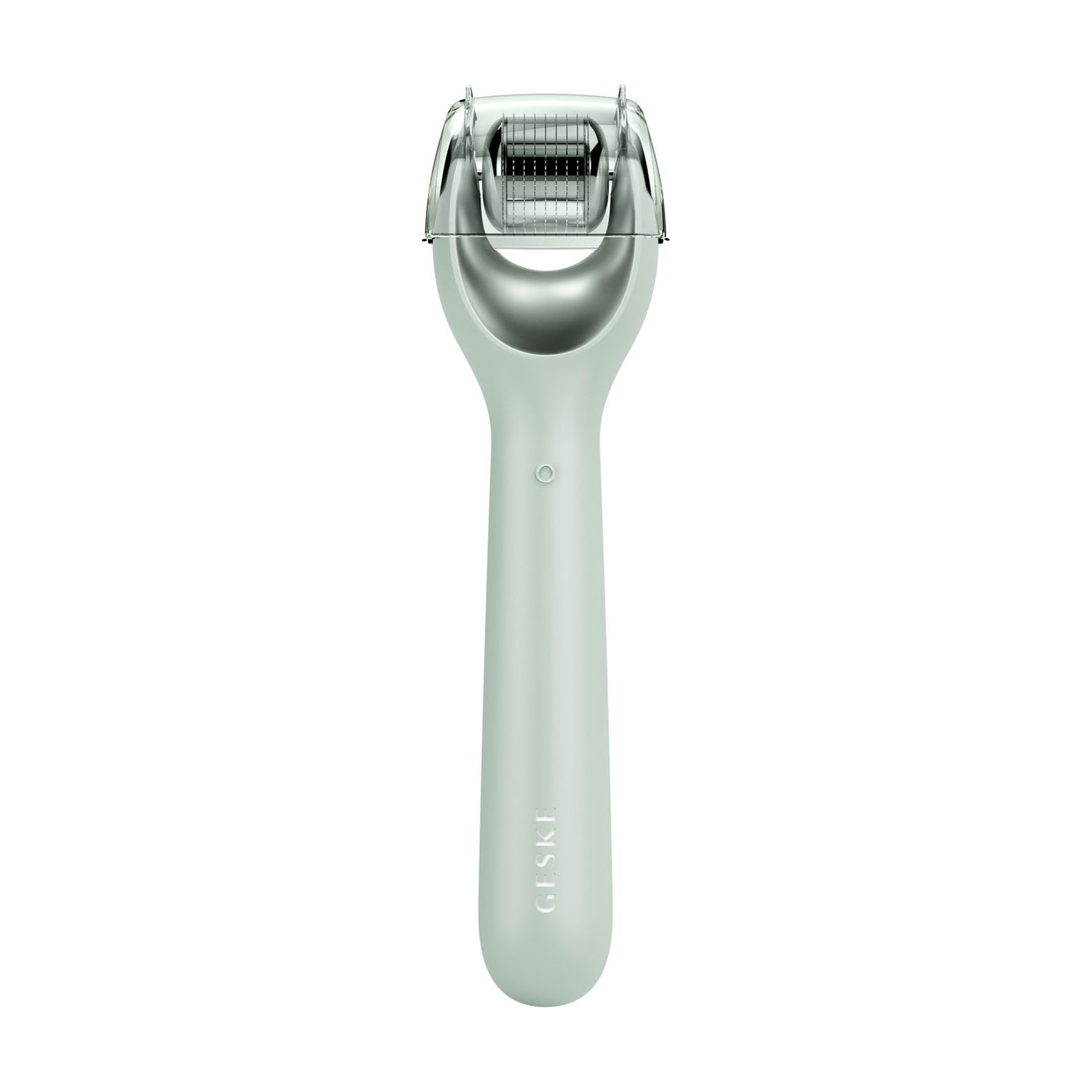 Електронний ролик для обличчя Geske MicroNeedle Face Roller з мікроголками 9 в 1 зелений